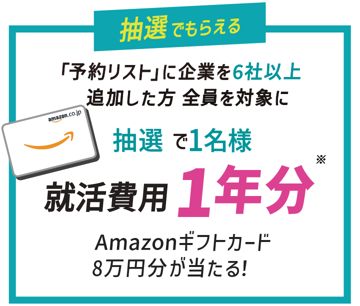 抽選でもらえる！ Amazonギフトカード10万円分