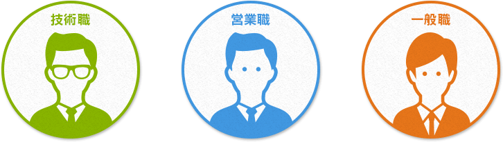 技術職・営業職・一般職