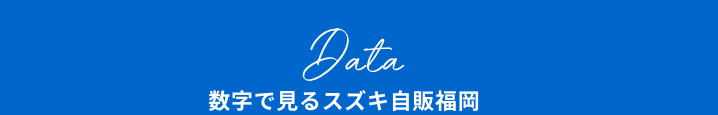 Data 数字で見るスズキ自販福岡