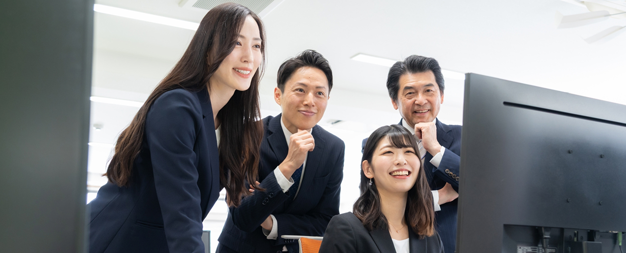 社員の写真