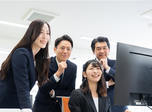 社員の写真