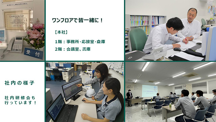 社内の様子