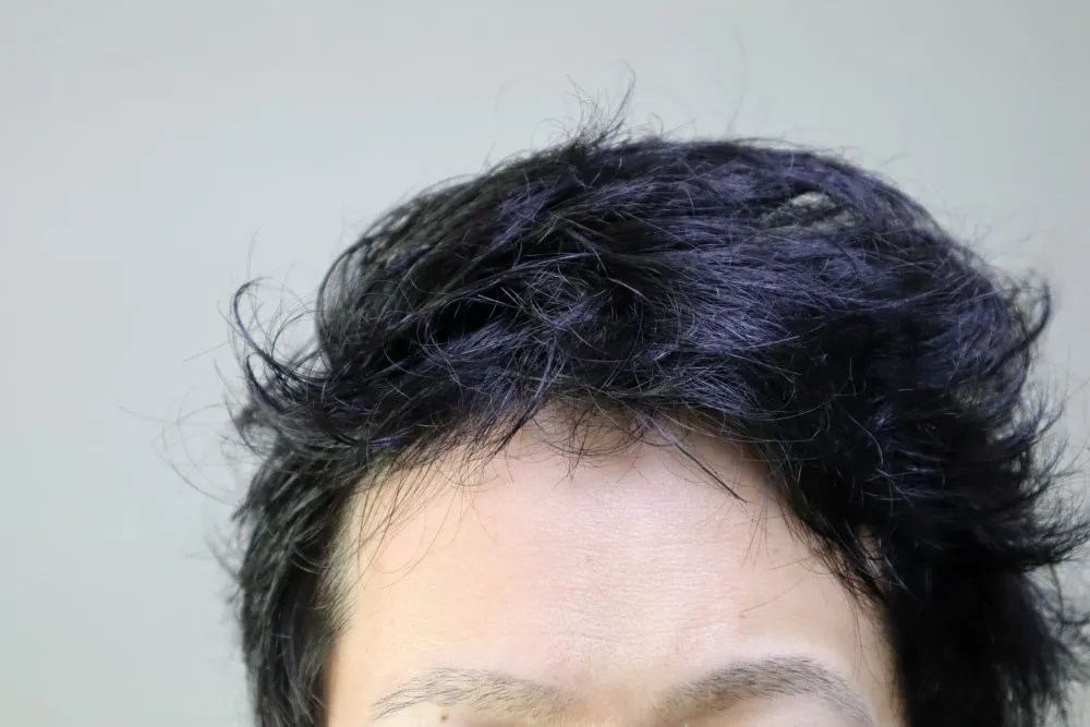 アホ毛や寝ぐせが直っていない